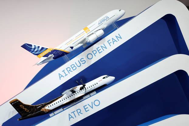 55th Paris Air Show at Le Bourget Airport near Paris