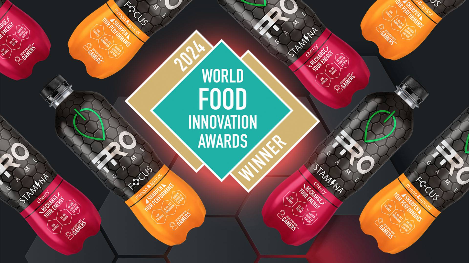Jamnica ProGame - prvo mjesto u kategoriji inovacija na Foodbev awards u Londonu