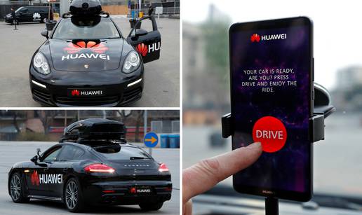 Huawei pokazao kako i telefon može voziti Porscheovu jurilicu