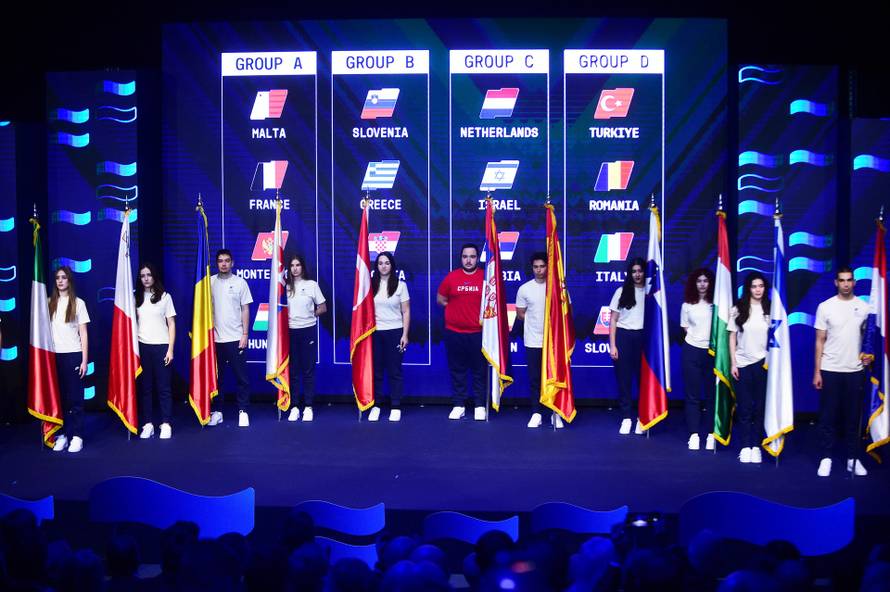 Beograd: Svečana ceremonija otvaranja 37. Europskog vaterpolo prvenstva za muškarce - Beograd 2026.