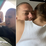 Gledaj je tata! Baka Prase ocu svećeniku pokazao fotografije ...