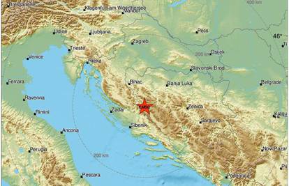 Potres u Dalmaciji: 'Snažno je zatreslo, srećom nije dugo...'