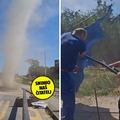 VIDEO Snimio je 'Dust devila' u Zagrebu: 'Ta pijavica je krenula, potrgala nam je suncobran...'