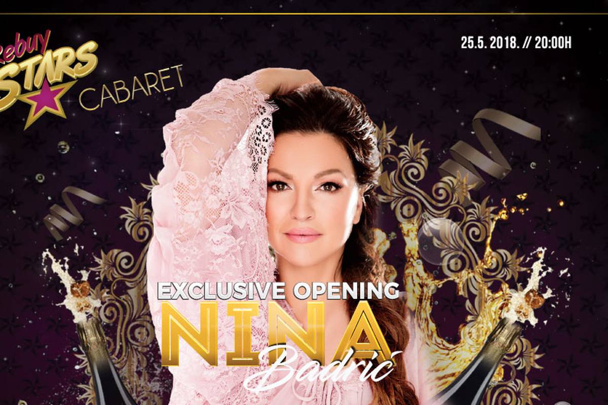 Rebuy Stars Cabaret otvara vrata koncertom Nine Badrić