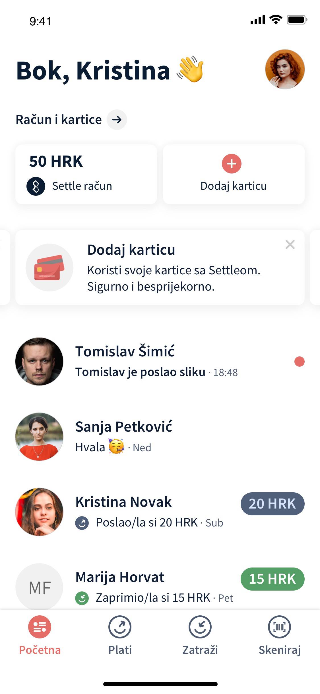 Settle predstavio novu aplikaciju za mobilno plaćanje