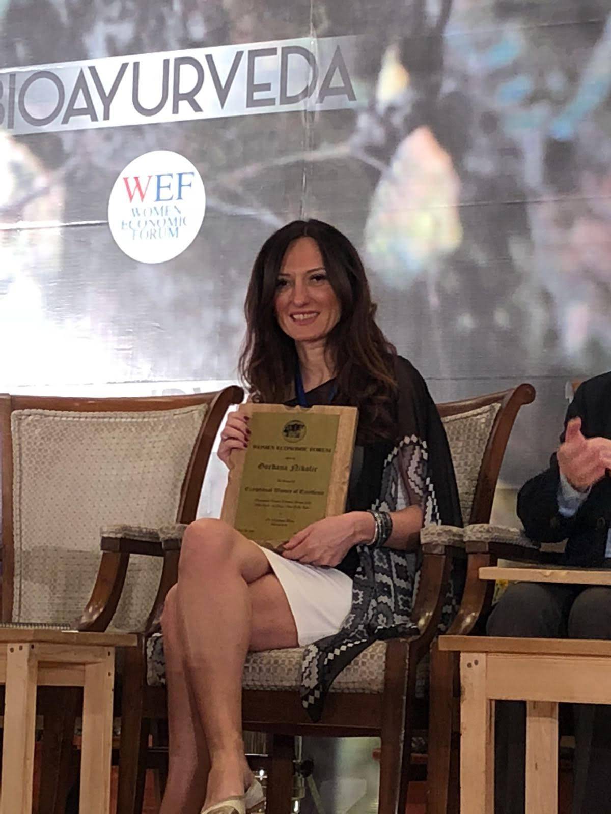 Gordana Nikolić dobila nagradu Ženskog ekonomskog foruma