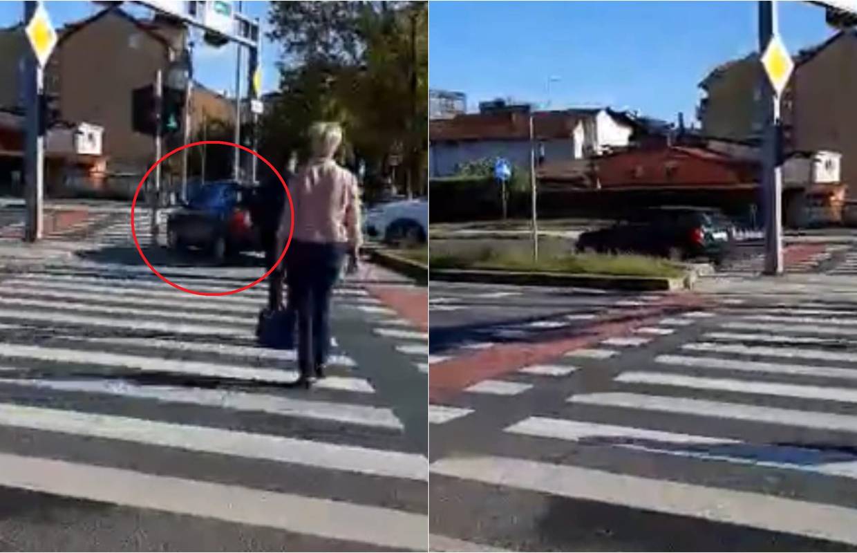 Neće njemu nitko govoriti kako ući u promet, on vozi zebrom!