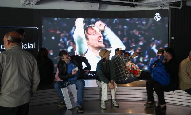 Madrid: Film o Luki Modriću prikazuje se na tri video zida na stadionu Rreal Madrida 