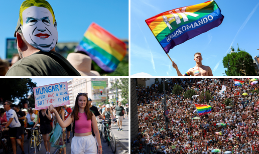 FOTO Deseci tisuća Mađara su na ulicama Pridea u Budimpešti