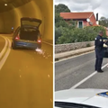 VIDEO Policija o ženi koja je vozila kod Šibenika bez guma: 'Bila je pijana i drogirana...'