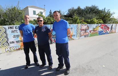 Mural od 20 metara: Oslikali zid u čast svih vatrogasaca