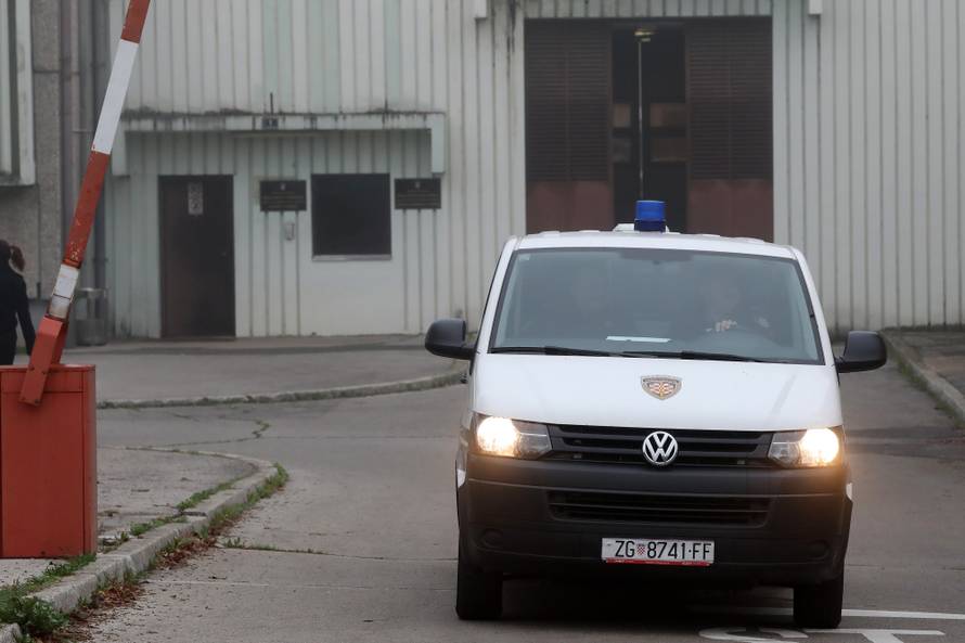 Zagreb: Kombi pravosudne policije napuÅ¡ta remetineÄki zatvor