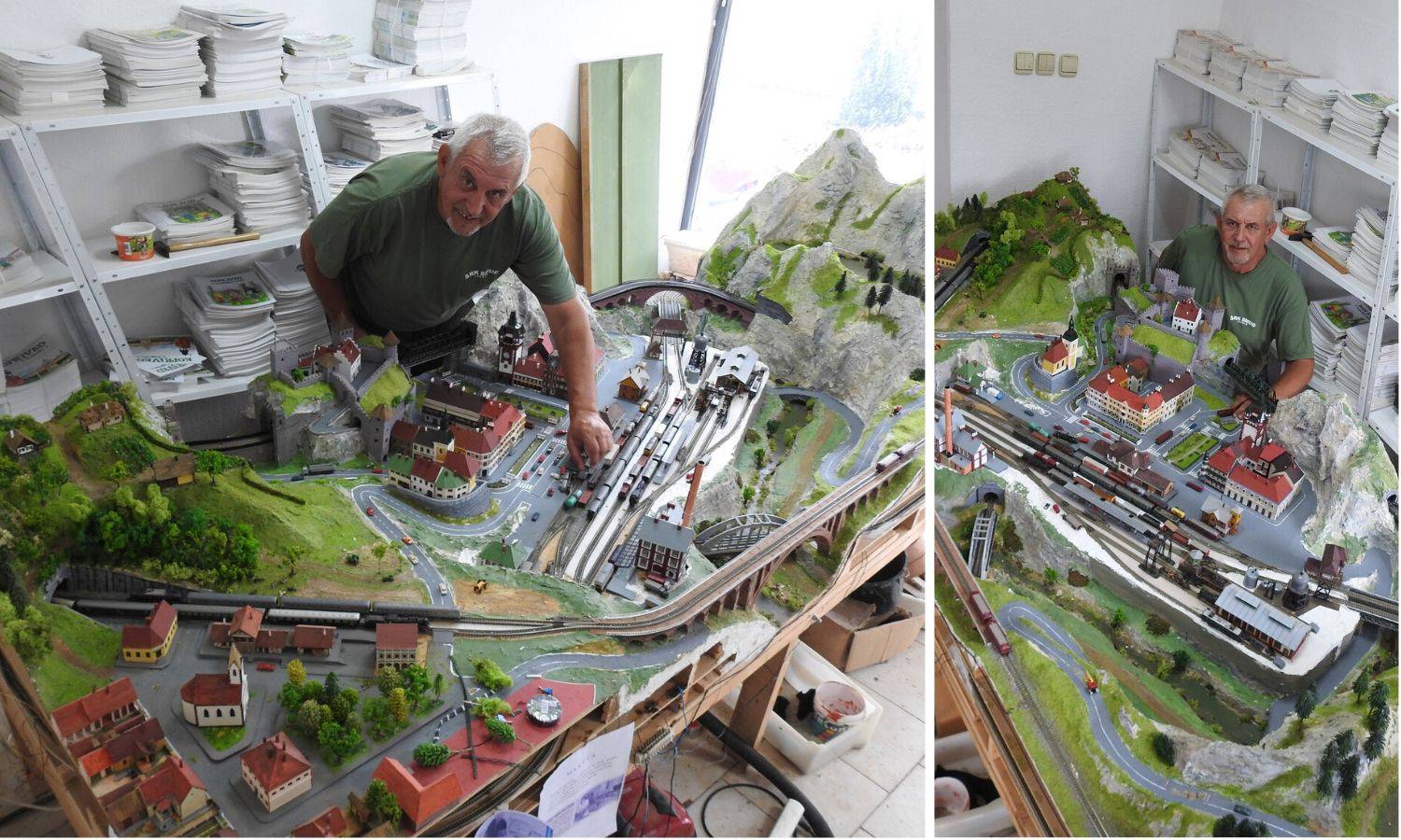 Moje remek-djelo: Branimirova maketa željeznice na tri nivoa je poput bajkovitog grada iz snova