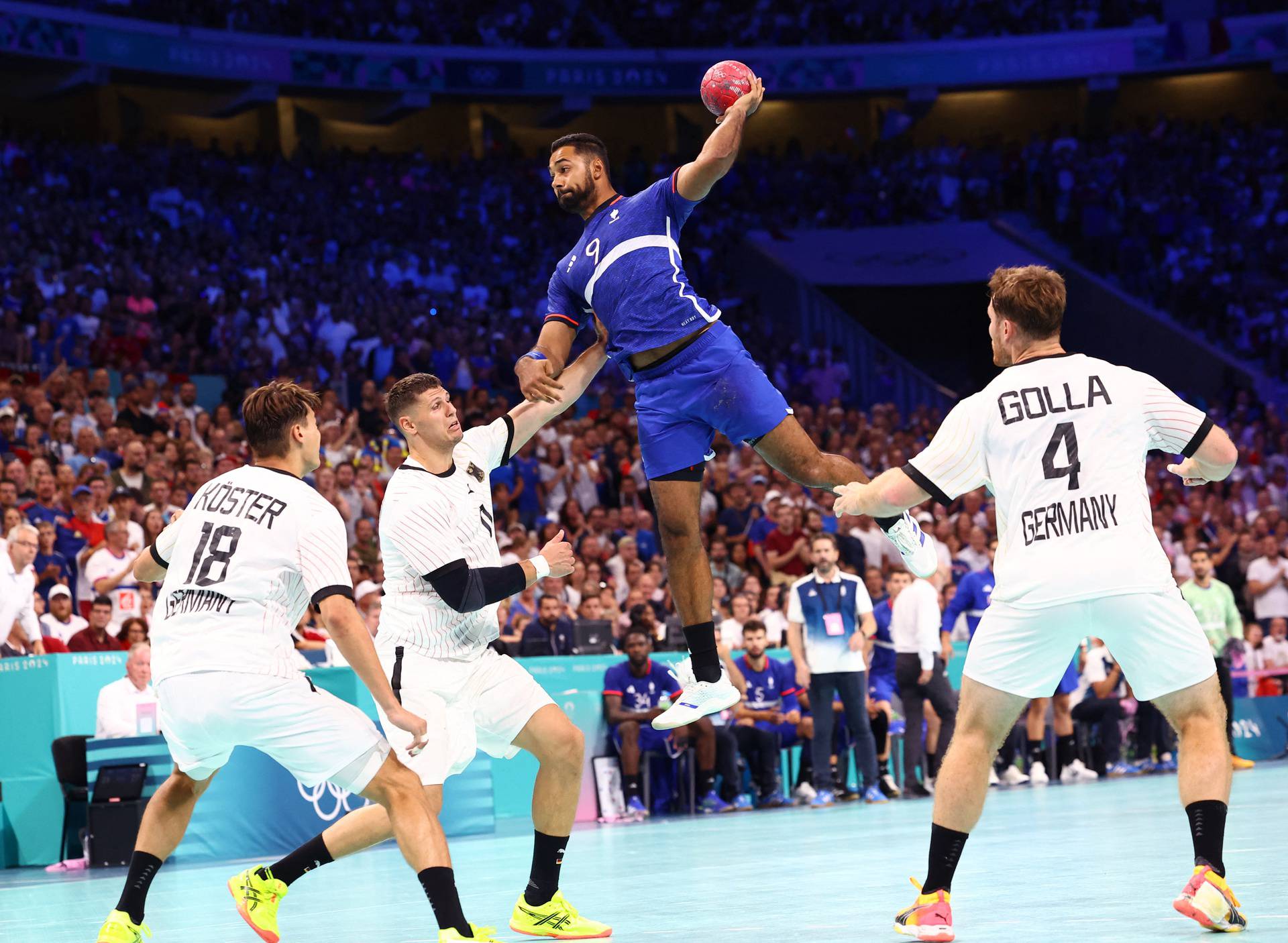 Handball - Men's Quarterfinal - Germany vs France