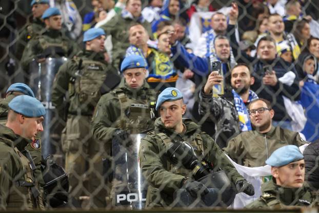 Tuzla: Visoke mjere osiguranja na susretu  Bosne i Hercegovine i Rumunjske 