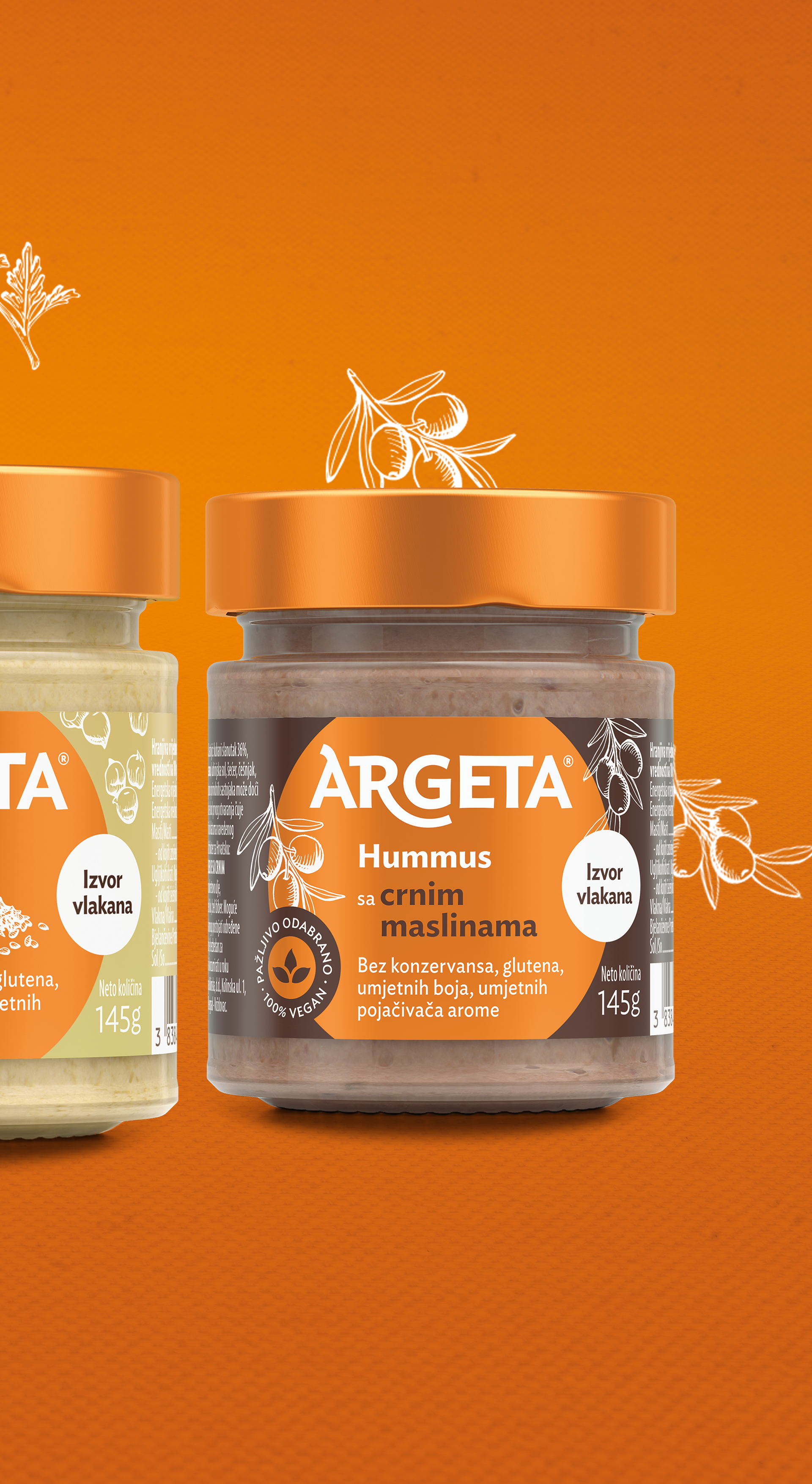 Ukusni Argeta Hummus namazi u tri neodoljiva okusa