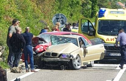 Nesreća kod Dramlja: Ima više ozlijeđenih, promet zatvoren...