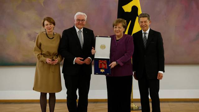 Order of Merit awards ceremony in Berlin