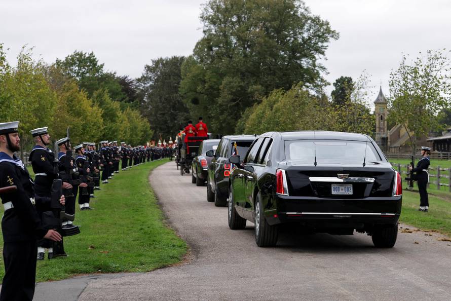 U.S. President Trump's state visit to Britain