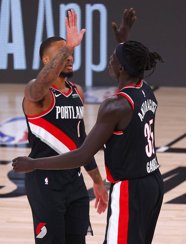 NBA: Playoffs-Portland Trail Blazers at Los Angeles Lakers