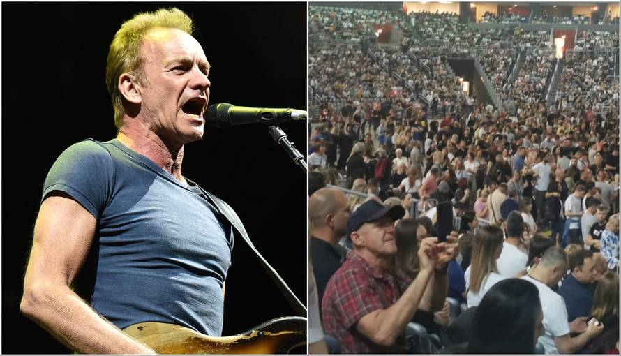 FOTO Pogledajte atmosferu u Areni uoči koncerta Stinga