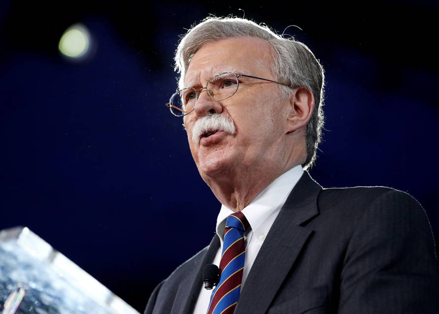 FILE PHOTO: Former U.S. Ambassador to the United Nations John Bolton speaks at the Conservative Political Action Conference (CPAC) in Oxon Hill, Maryland