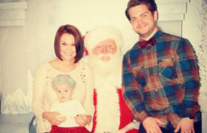 Jack Osbourne s kćeri Pearl ugurao se u krilo Djedu Mrazu 