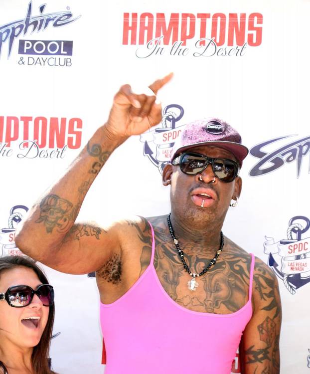 Dennis Rodman Photocall - Las Vegas