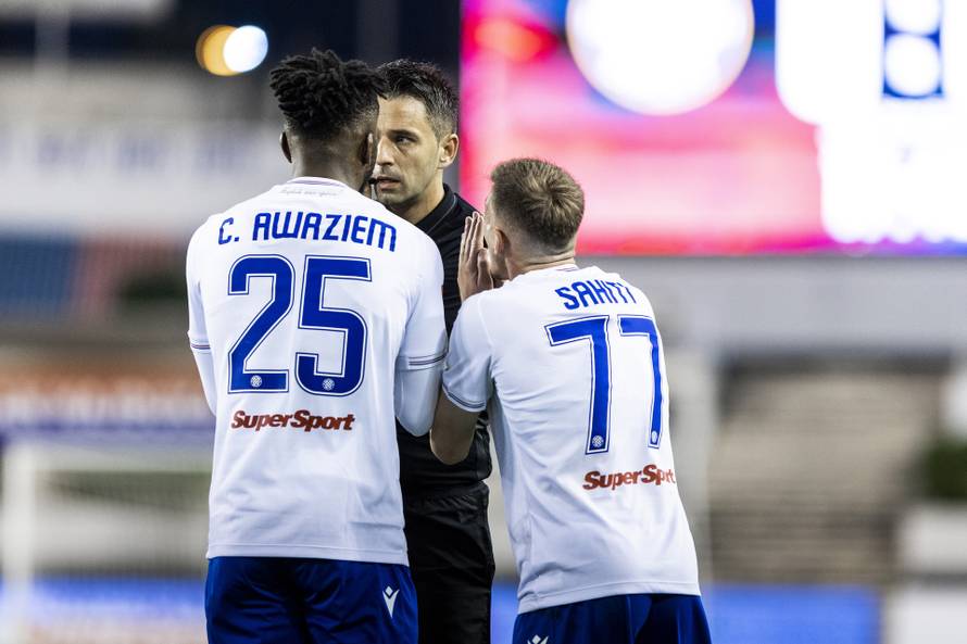 Split: Susret 14. kola SuperSport HNL-a između Hajduka i Dinama
