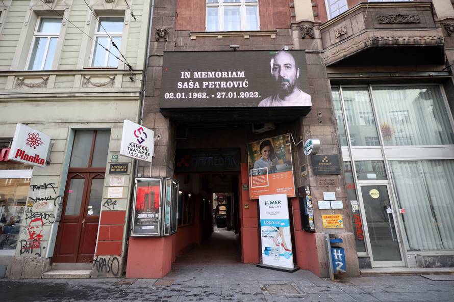 Sarajevo:  Komemoracija za preminulog glumca Sašu Petrovića