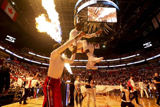 NBA: Playoffs-Philadelphia 76ers at Miami Heat