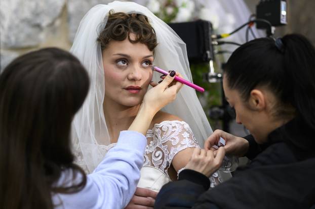 Sinj, 03.11.2025 - Snimanje RTL serije Divlje Pcele u Sinjskom Obrovcu