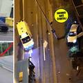 FOTO Detalji jutarnjeg kaosa u Dubravi: Nakon sudara guma  završila na tramvajskoj stanici!