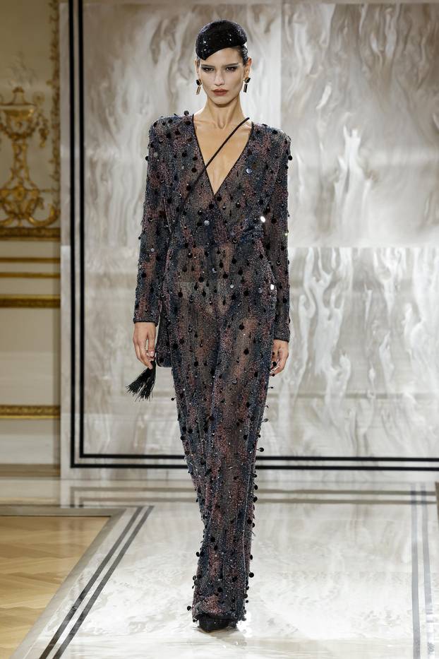 GIORGIO ARMANI PRIVÃ Haute Couture Fall/Winter 2025-2026 Runway during Paris Haute Couture Fashion Week on July 2025 - Paris; France 08/07/2025