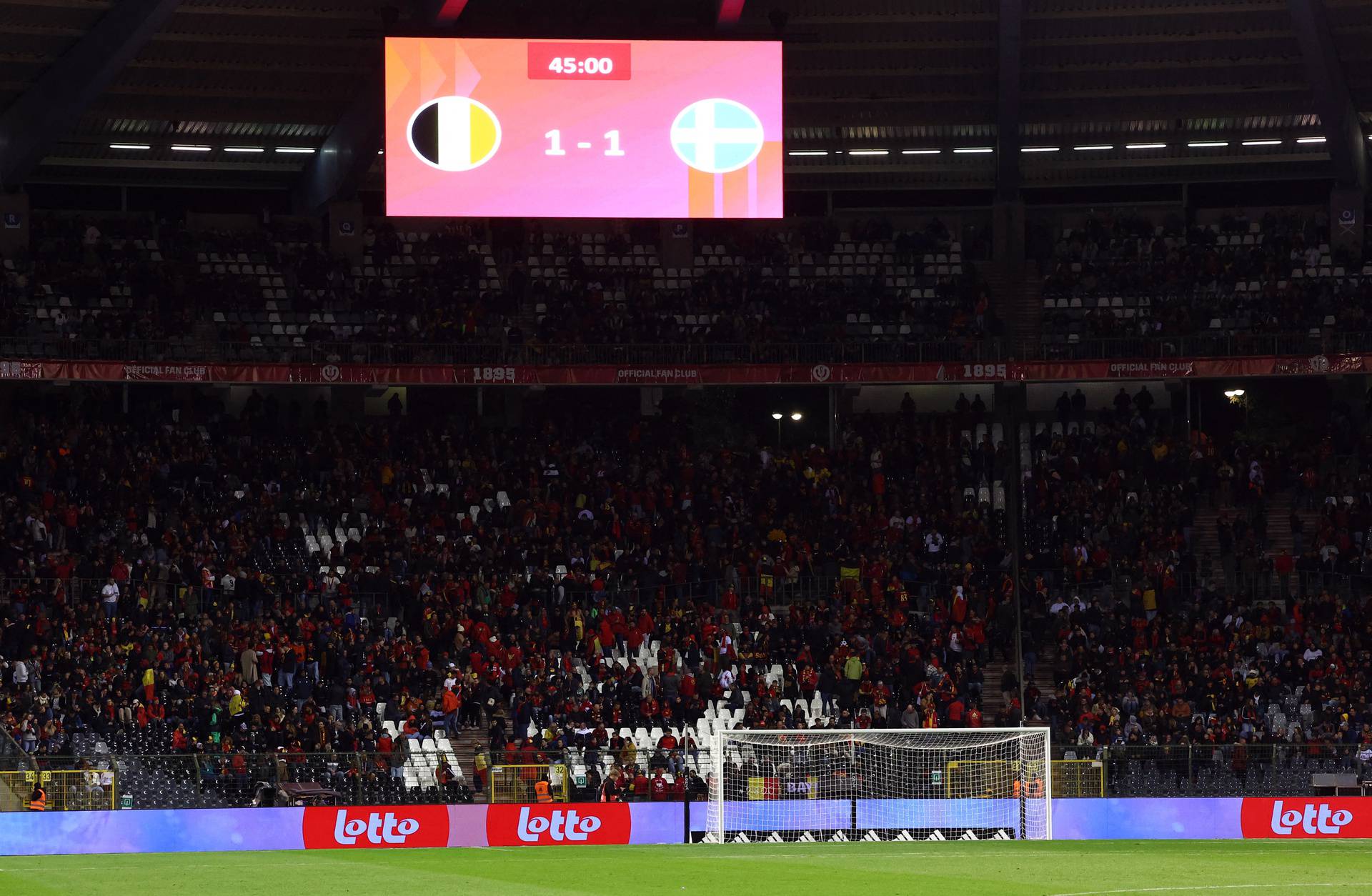 Euro 2024 Qualifier - Group F - Belgium v Sweden