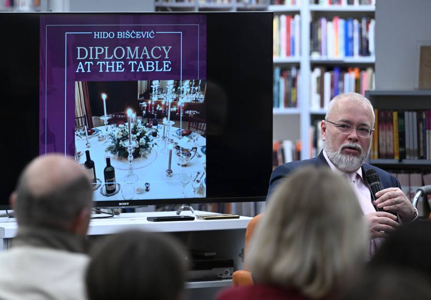 Zagreb: Promocija knjige Hide Biščevića Diplomacy at the Table