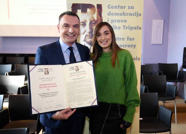 Zagreb: Nagrada Miko Tripalo dodijeljena informativnoj multiplatformi N1
