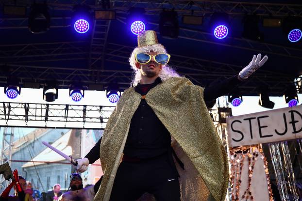 Samobor: Povorka mjesnih odbora i alegorijskih kola na Fašniku