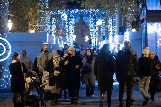 Adventski ugođaj u centru Zagreba
