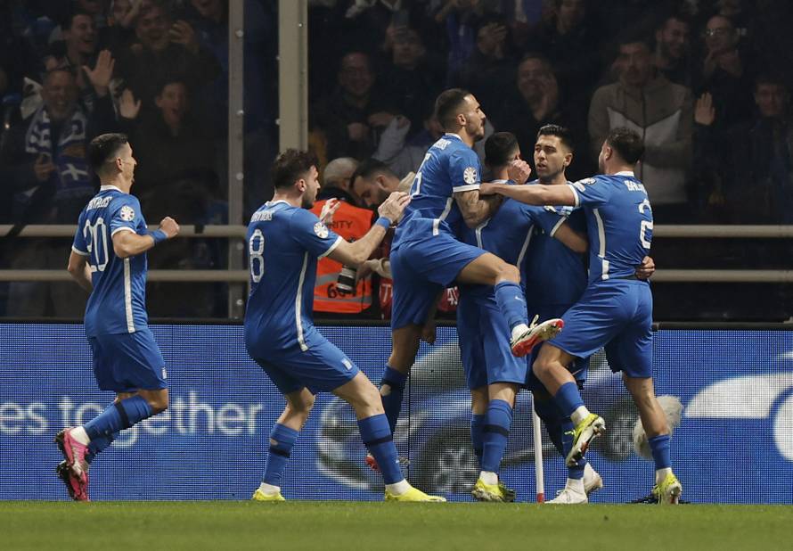 Euro 2024 Qualifier - Play-Off - Greece v Kazakhstan