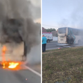 VIDEO BUKTINJA KOD VALPOVA 'Zapalio se autobus, po&ccaron;elo se dimiti. Svi su pomogli gasiti'