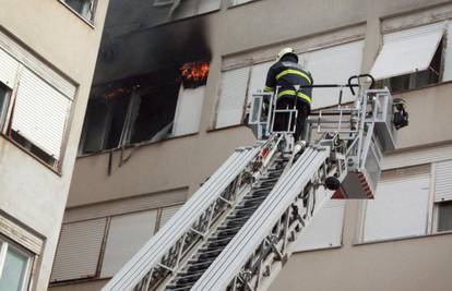 Zadar: Buknuo stan na 4. katu zgrade, žena lakše ozlijeđena
