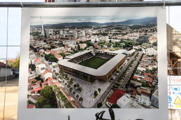 Zagreb: Počelo postavljanje stolica na sjevernoj tribini stadiona u Kranjčevićevoj