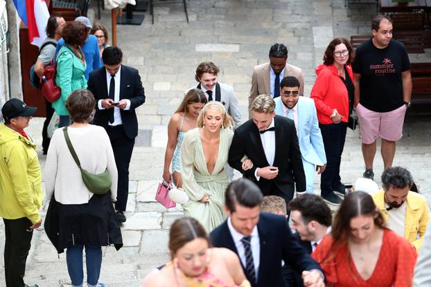 ARHIVA - 2024. Dubrovnik: Vjenčanje Nicole Artukovich i Liama Stewarta u crkvi sv.Ignacija