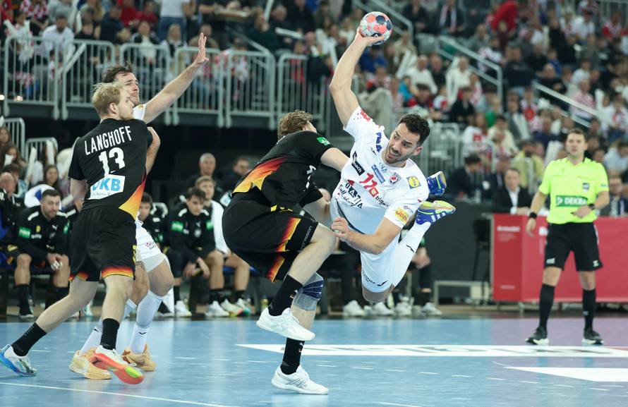 Zagreb: Prijateljska utakmica uoči EHF Europskog prvenstva, Hrvatska - Njemačka