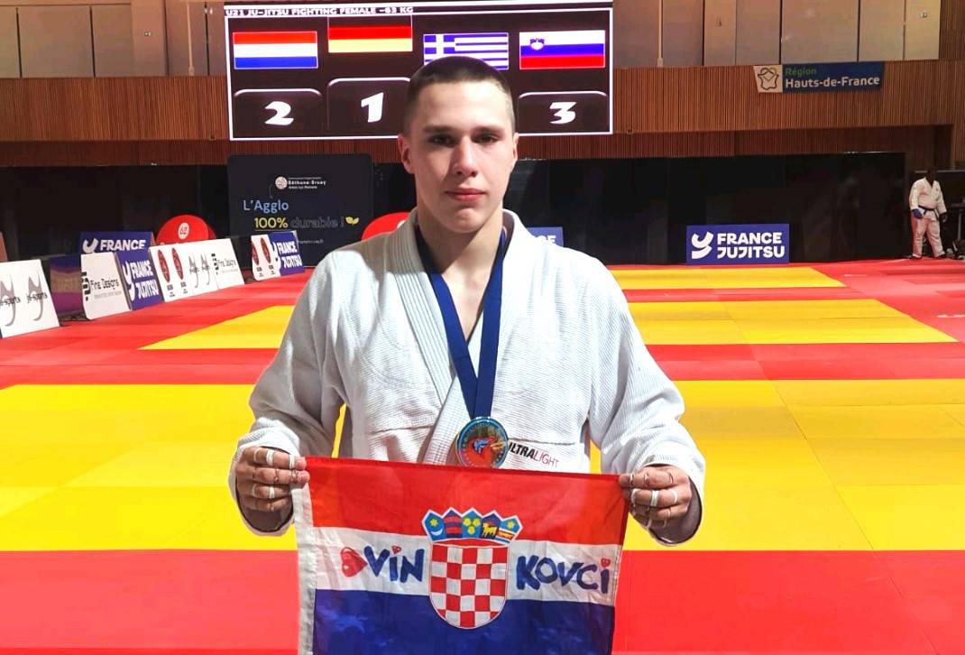 Begonja donio zlato u Vinkovce! Pobijedio neugodnog Belgijca i postao prvak Europe u ju-jitsu