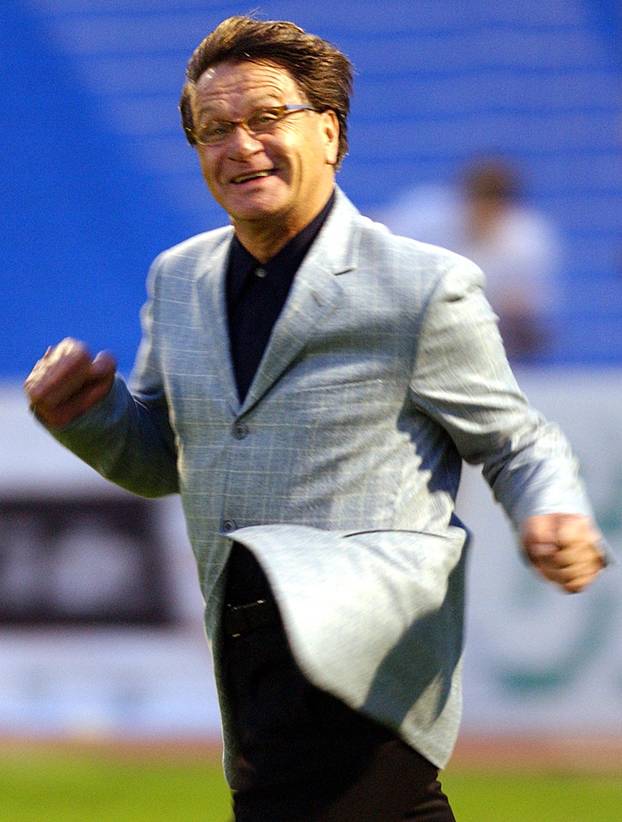 Zvonimir Boban oprostio se od nogometa revijalnom utakmicom na stadionu Maksimir, 07.10.2002.