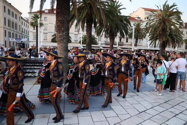 Split: Svečano otvorenje 5. CIOFF Međunarodnog festivala folklora Split 2026.