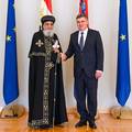 Milanovi&cacute; primio koptskog papu