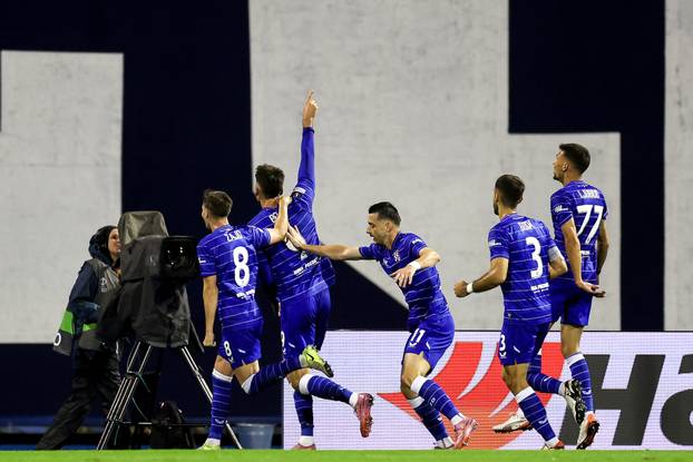 Zagreb: Dion Drena Beljo zabio gol za 1:0 protiv Fenerbahce F.K. u 1. kolu Europske lige